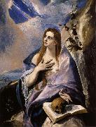 El Greco Mary Magdalen in Penitence Sweden oil painting artist